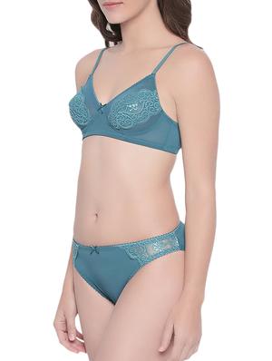 lace detail bra and panty set - 15967184 - Standard Image - 2