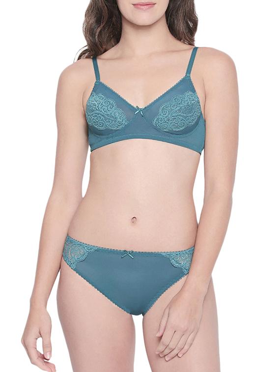 lace detail bra and panty set - 15967184 - Zoom Image - 1