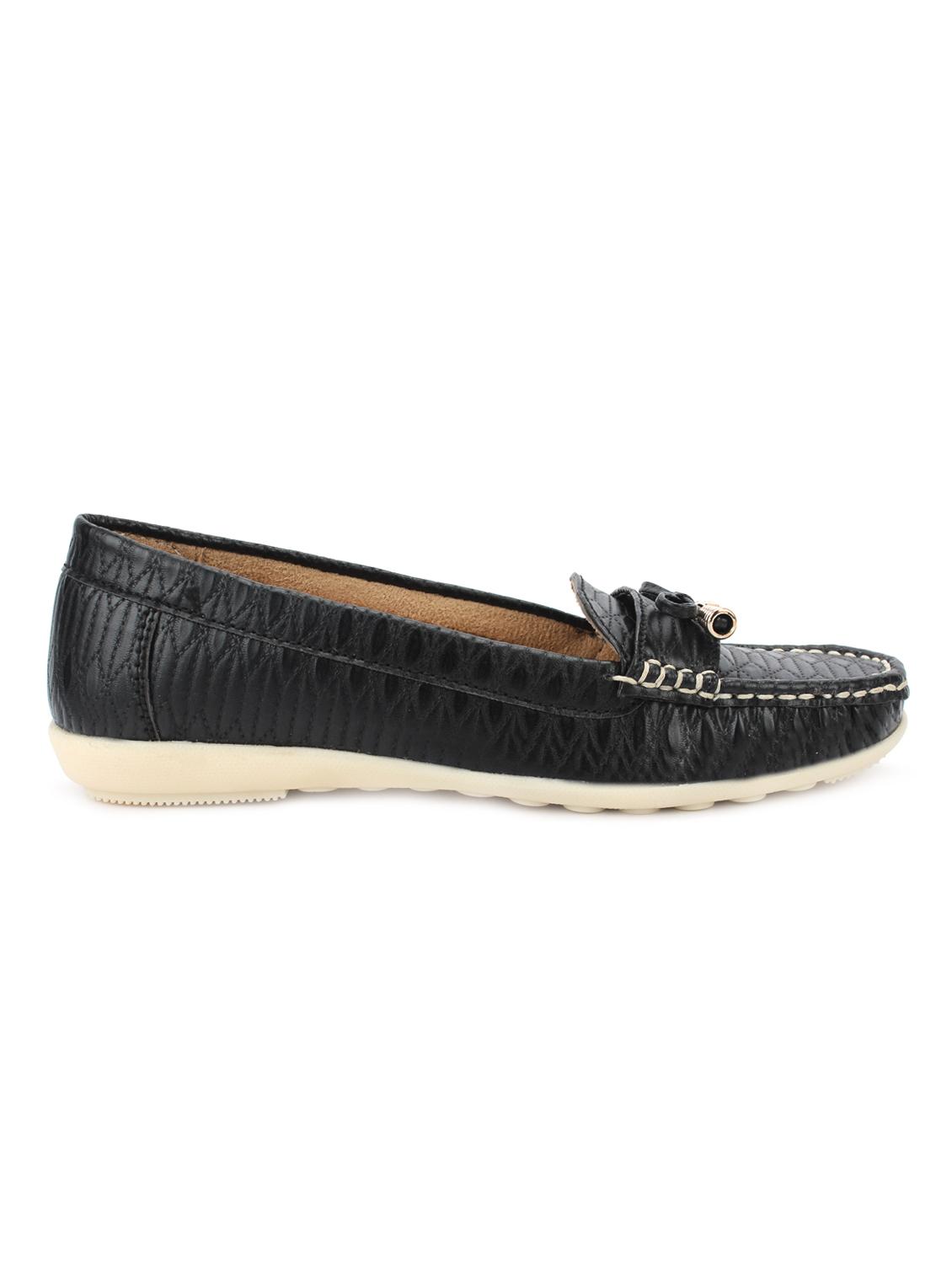 black slip on loafers - 15967681 - Zoom Image - 2