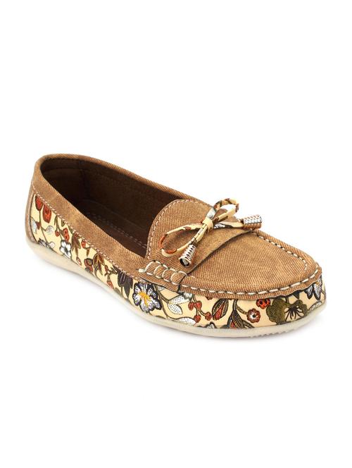 beige slip on loafers - 15967683 - Standard Image - 1
