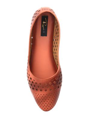 tan slip on jutis - 15967693 - Standard Image - 4