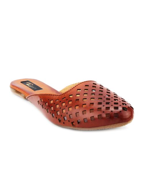 brown slip on mules - 15967694 - Standard Image - 1