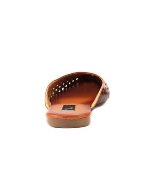 brown slip on mules - 15967694 - Standard Image - 3