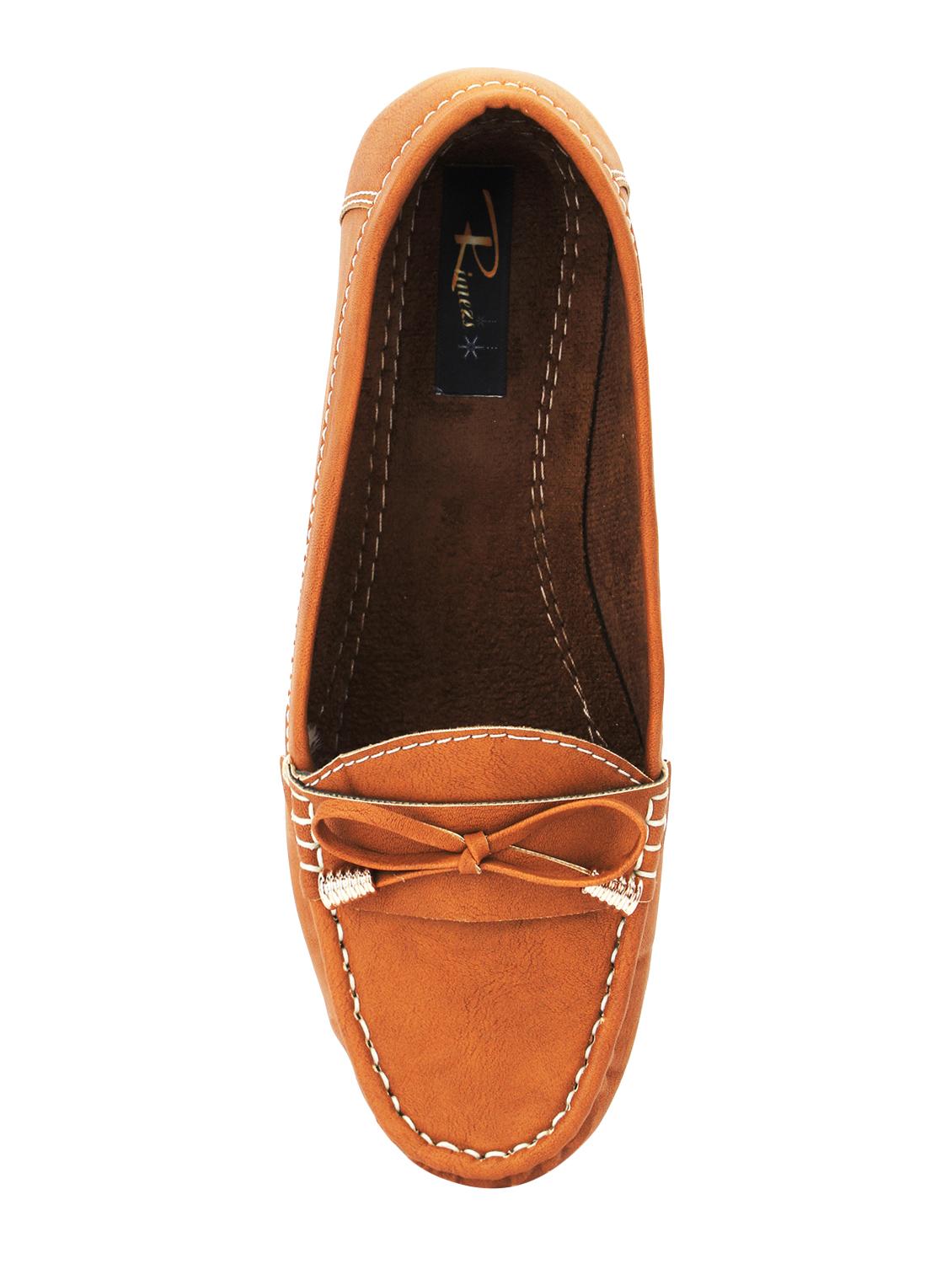 tan slip on loafers - 15967700 - Zoom Image - 4