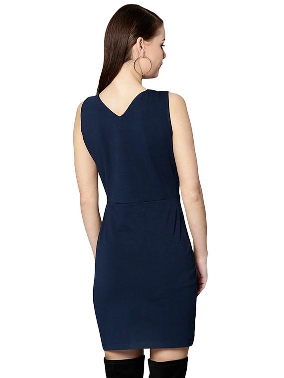 front slit sheath dress - 15967838 - Zoom Image - 3