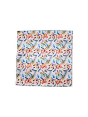 set of micro fiber tie, pocket square and lapel pin - 15968110 - Standard Image - 3