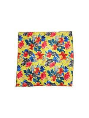 set of micro fiber tie, pocket square and lapel pin - 15968115 - Standard Image - 3