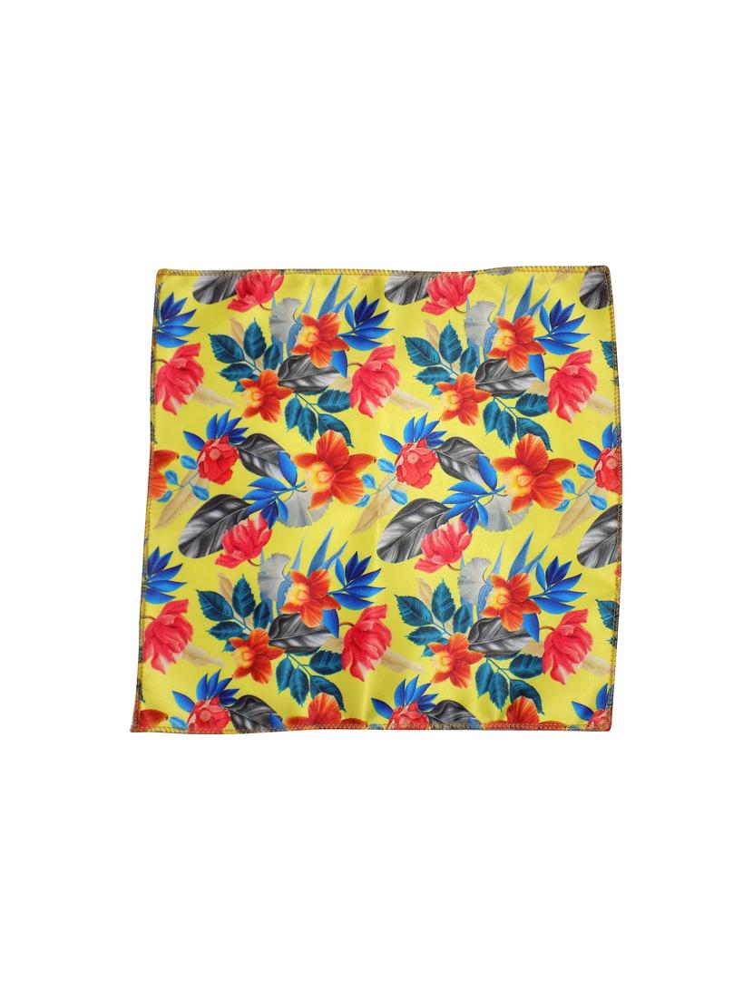 set of micro fiber tie, pocket square and lapel pin - 15968115 - Zoom Image - 3