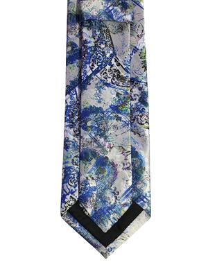 set of micro fiber tie, pocket square and lapel pin - 15968122 - Standard Image - 2