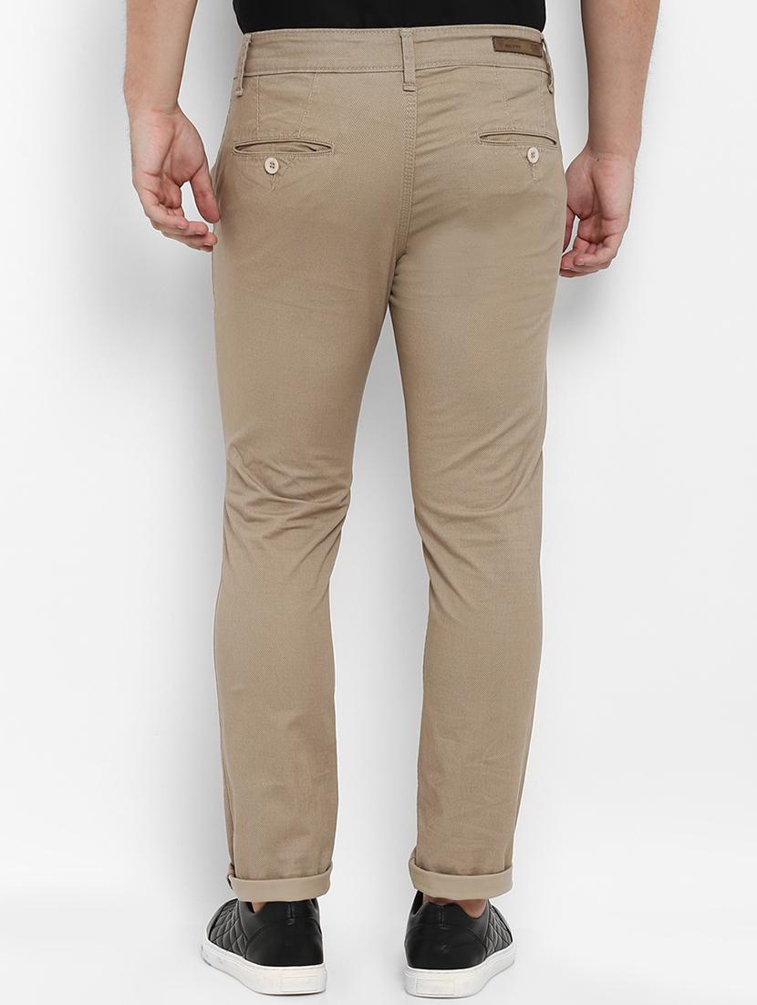 beige cotton chinos - 15968351 - Zoom Image - 3