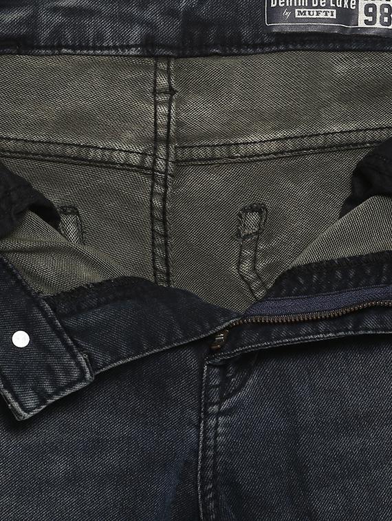 blue cotton washed jeans - 15968362 - Zoom Image - 5