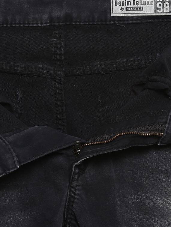 black cotton washed jeans - 15968388 - Zoom Image - 5