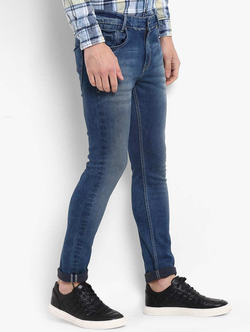blue light washed denim jeans - 15968408 - Zoom Image - 2