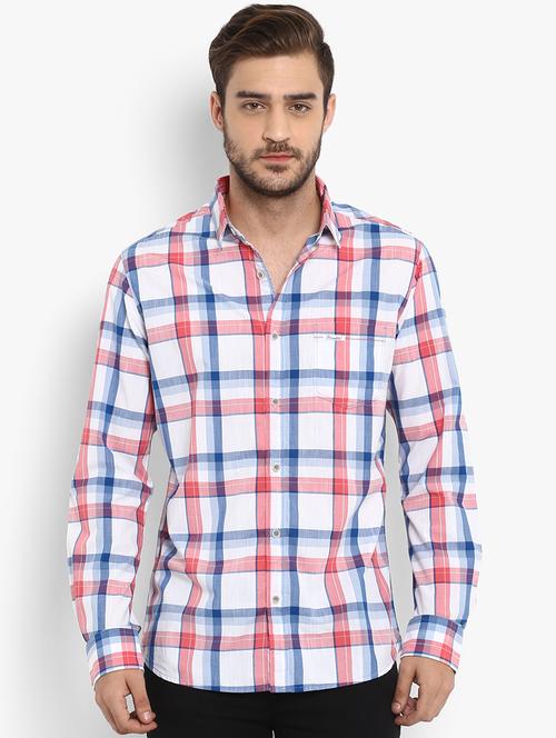 multicolor checkered casual shirt - 15968443 - Standard Image - 1
