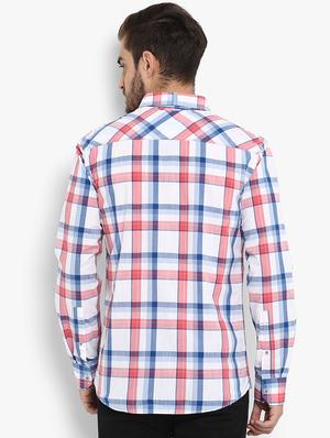 multicolor checkered casual shirt - 15968443 - Standard Image - 3