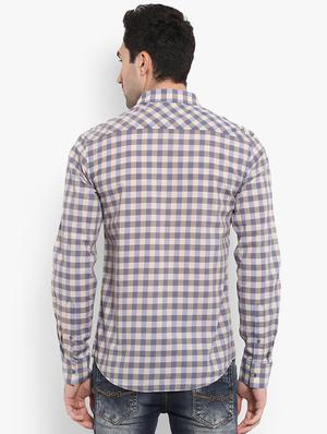 multiicolor checkered casual shirt - 15968455 - Standard Image - 3