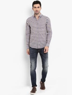 multiicolor checkered casual shirt - 15968455 - Standard Image - 4