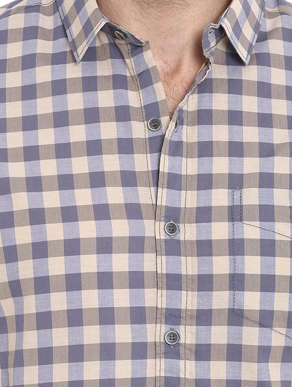multiicolor checkered casual shirt - 15968455 - Zoom Image - 5