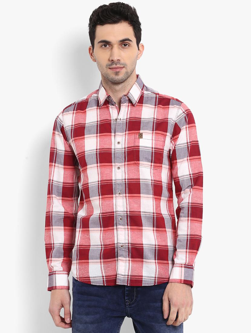 red checkered casual shirt - 15968474 - Zoom Image - 1