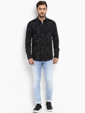 black printed casual shirt - 15968484 - Standard Image - 4