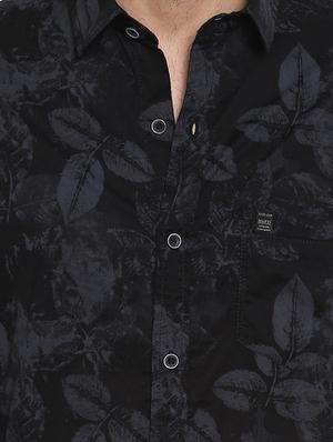 black printed casual shirt - 15968484 - Standard Image - 5