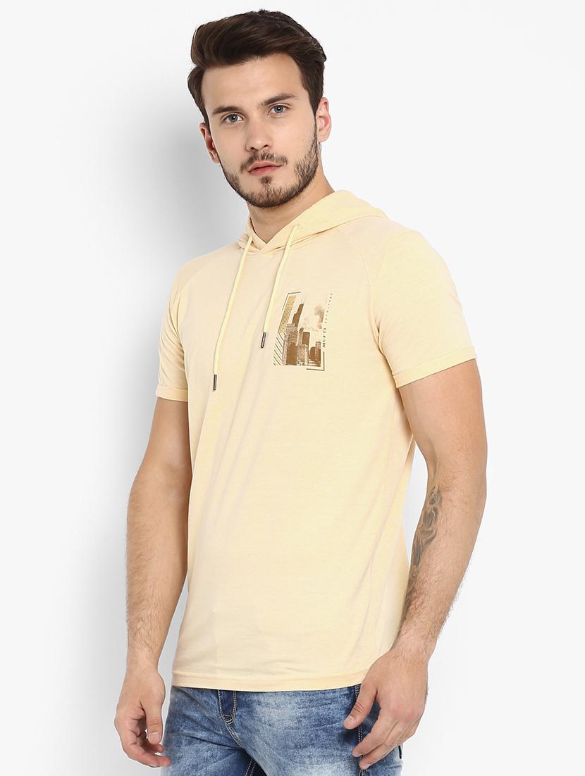yellow printed t-shirt - 15968562 - Zoom Image - 2