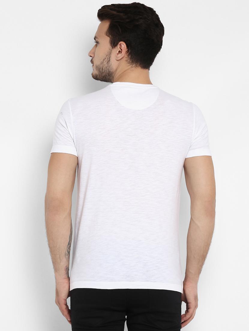 white printed t-shirt - 15968568 - Zoom Image - 3