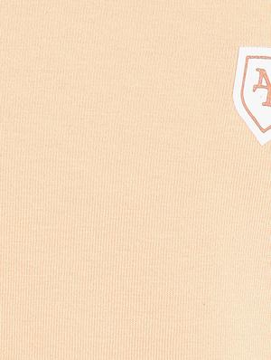 orange solid polo t-shirt - 15968578 - Standard Image - 5