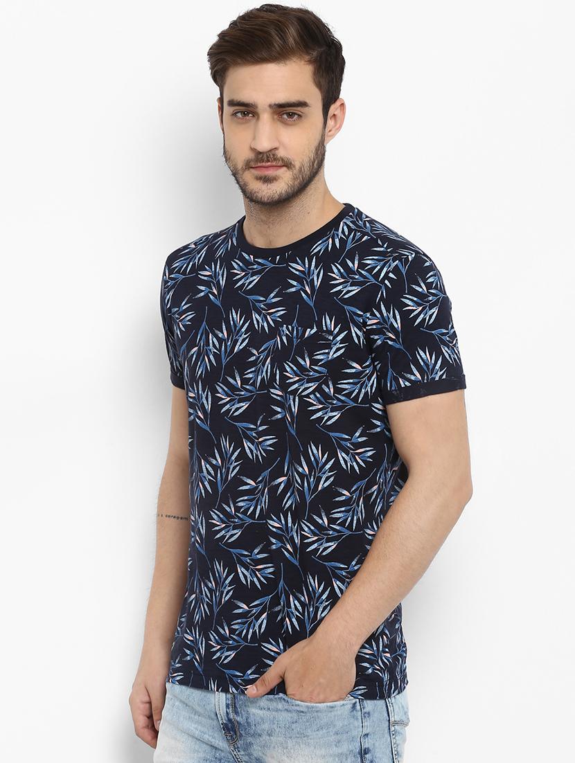 blue printed t-shirt - 15968620 - Zoom Image - 2