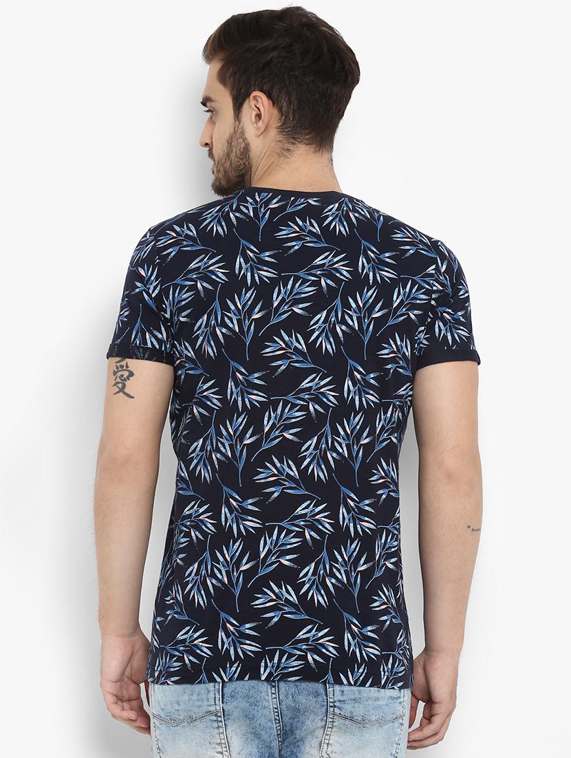 blue printed t-shirt - 15968620 - Zoom Image - 3