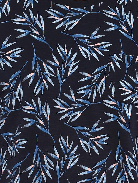 blue printed t-shirt - 15968620 - Zoom Image - 5