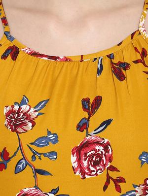 floral full leg jumpsuit - 15969147 - Standard Image - 5
