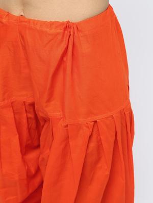 solid salwar with dupatta set - 15969151 - Standard Image - 4