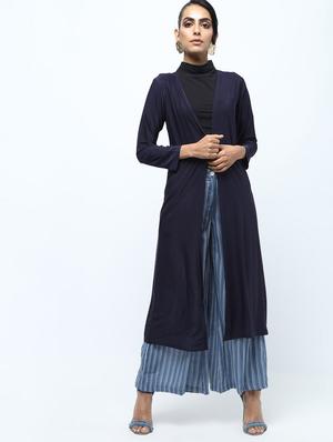 long sleeved solid shrug - 15969164 - Standard Image - 2