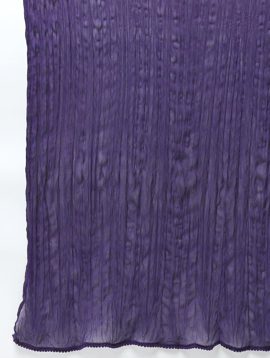 solid churidaar with dupatta set - 15969262 - Zoom Image - 5