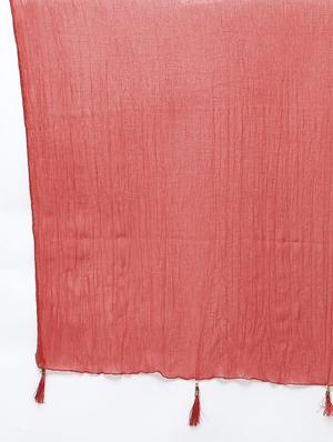 solid churidaar with dupatta set - 15969263 - Standard Image - 5