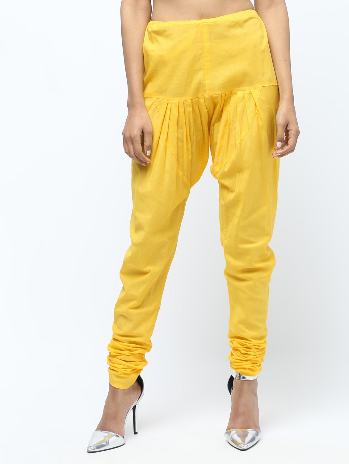 solid churidaar with dupatta set - 15969271 - Zoom Image - 2