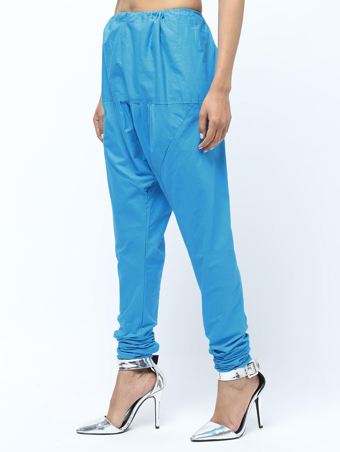 solid churidaar with dupatta set - 15969272 - Zoom Image - 2