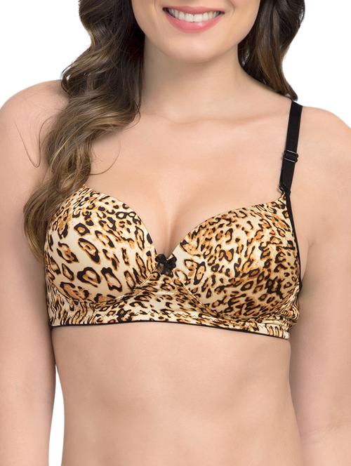 animal print t-shirt bra - 15969362 - Standard Image - 1