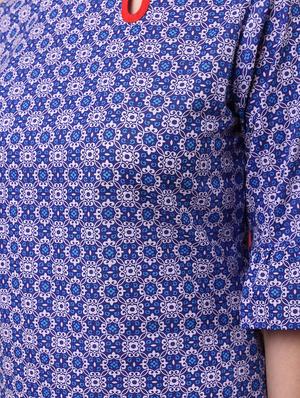 key hole printed kurta pant set - 15969549 - Standard Image - 6