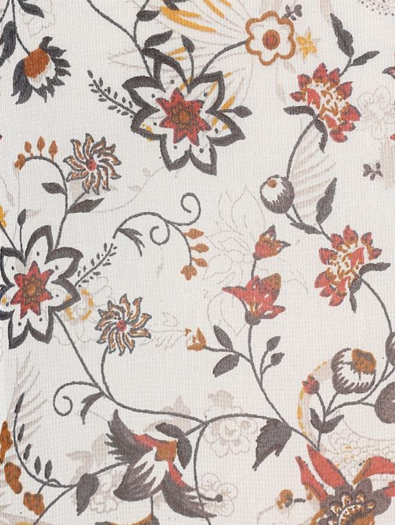tie up neck floral top - 15969716 - Zoom Image - 4