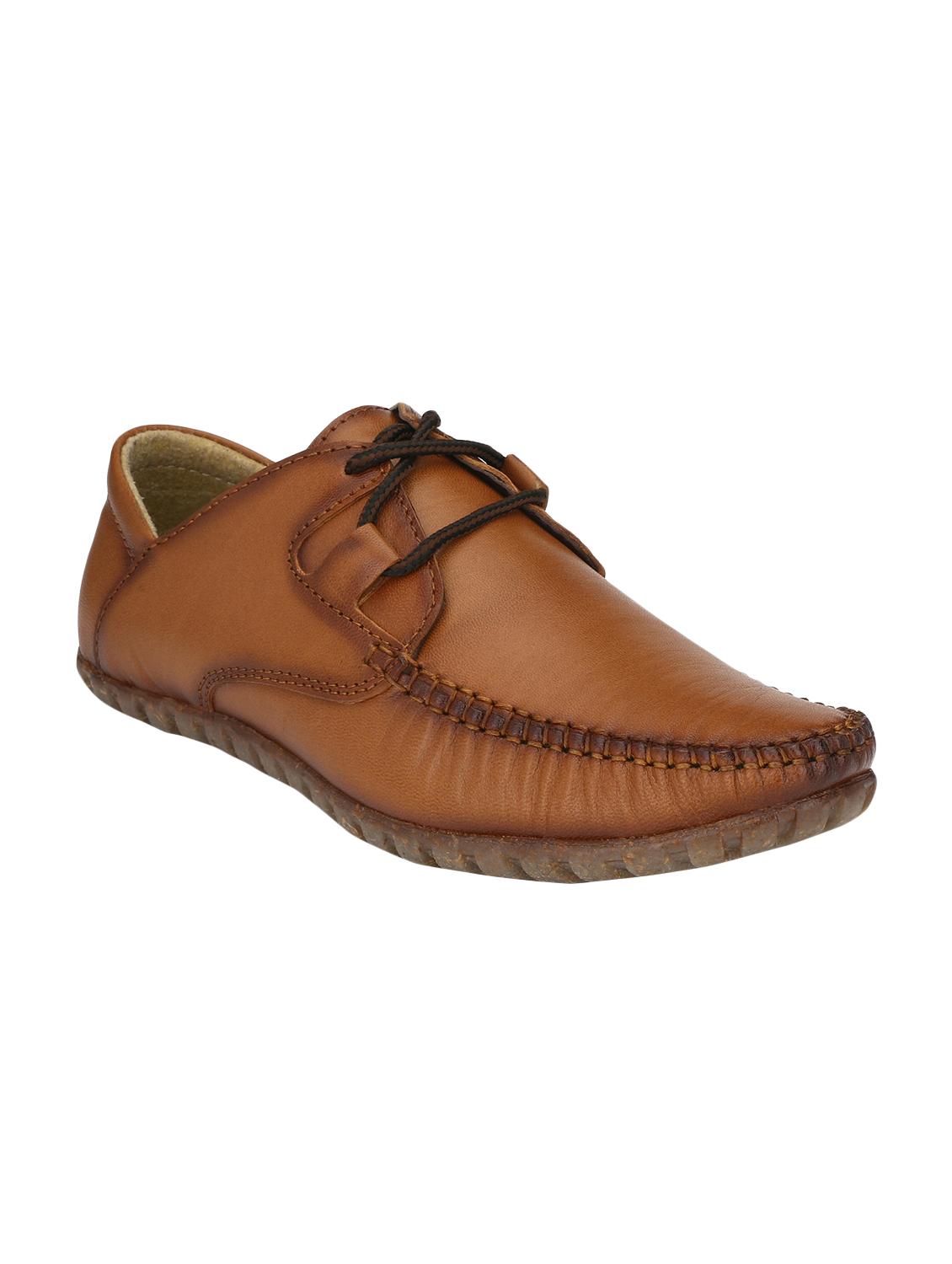 tan Leather lace up shoes - 15969875 - Zoom Image - 1