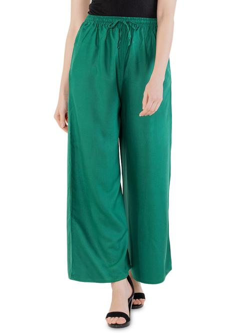 Solid straight palazzo - 15970051 - Standard Image - 1