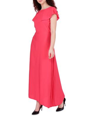 ruffle detail maxi dress - 15970265 - Standard Image - 2