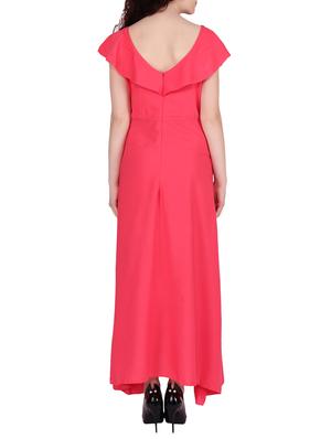 ruffle detail maxi dress - 15970265 - Standard Image - 3