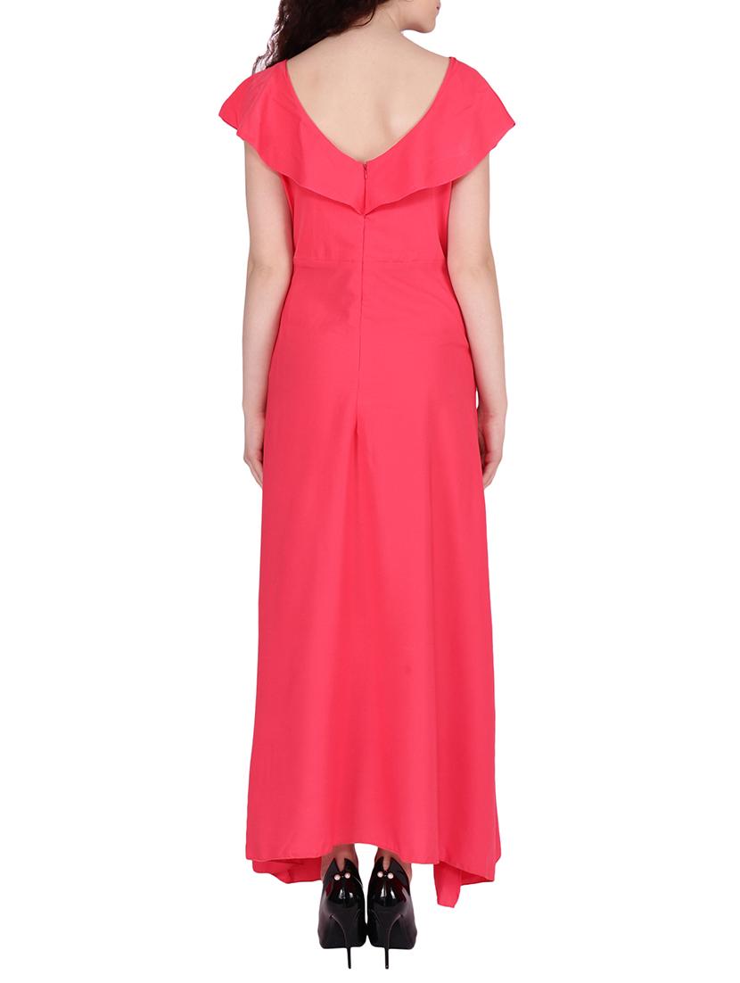 ruffle detail maxi dress - 15970265 - Zoom Image - 3
