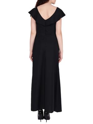 ruffle detail maxi dress - 15970266 - Standard Image - 3