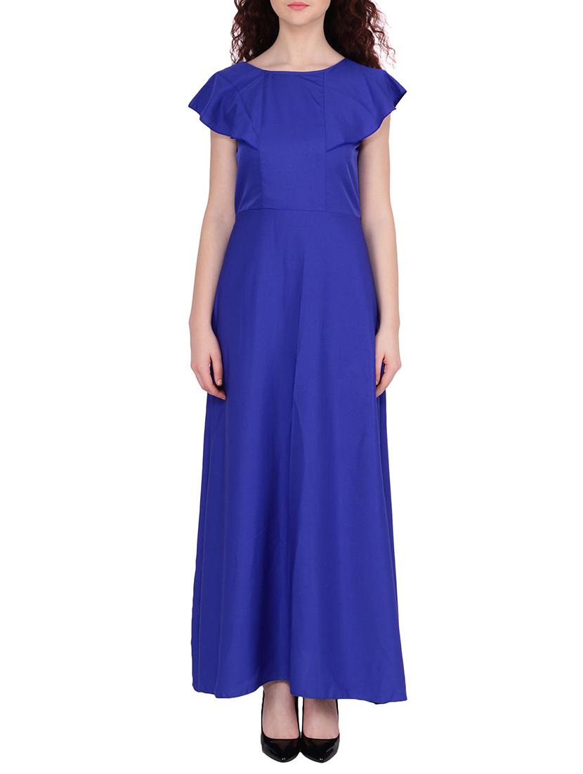 ruffle detail maxi dress - 15970268 - Zoom Image - 1