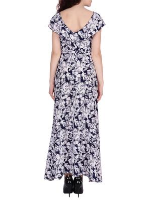 ruffle detail floral maxi dress - 15970269 - Standard Image - 3