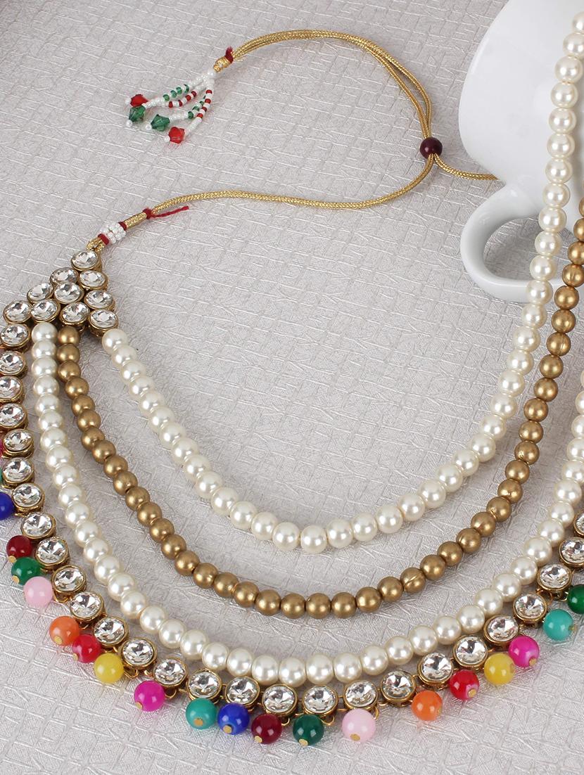 gold brass other necklace - 15970542 - Zoom Image - 1